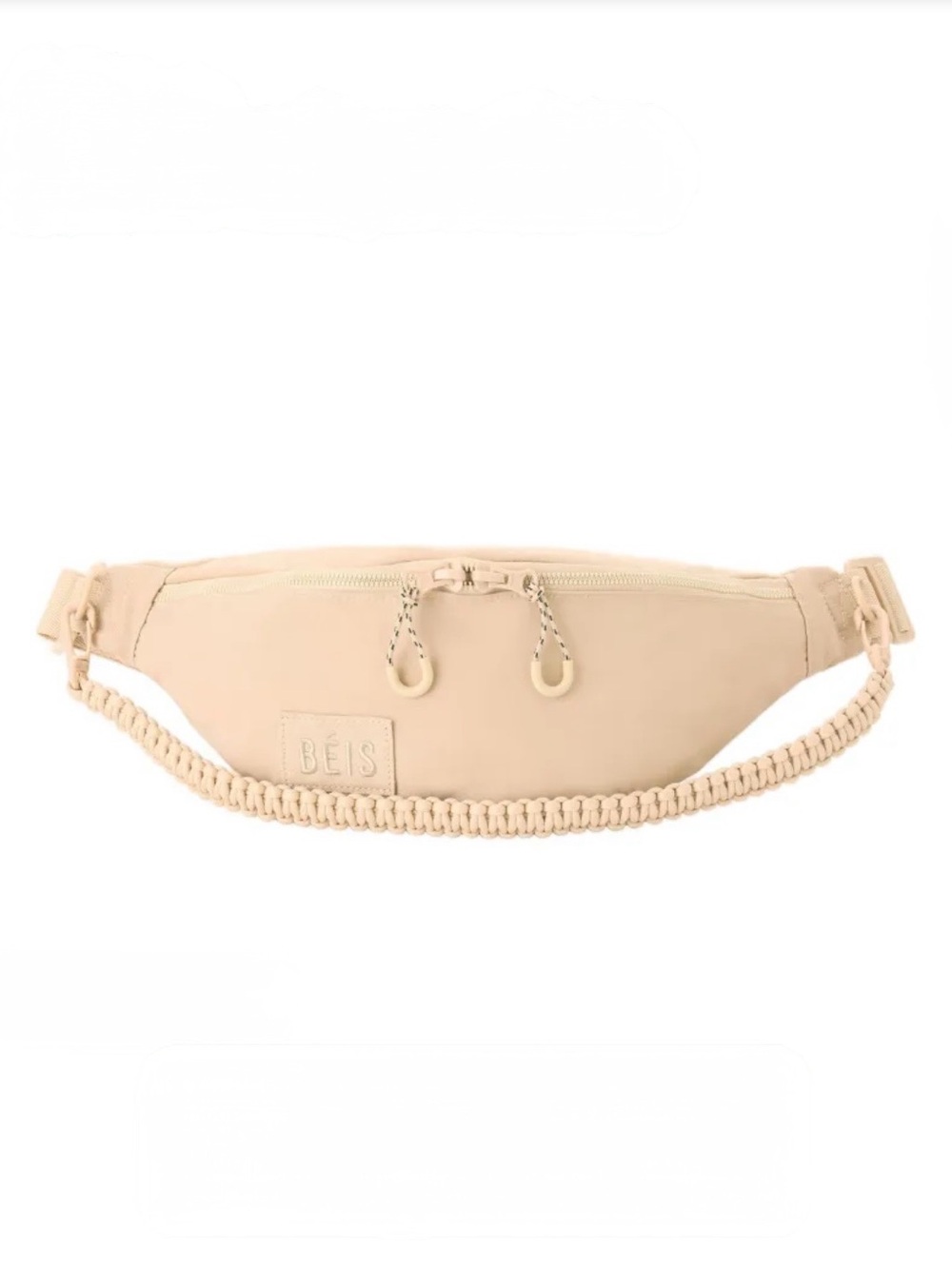 BEIS The Pack Nylon Belt Bag in Beige